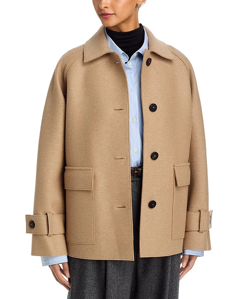 Raglan Wool Jacket