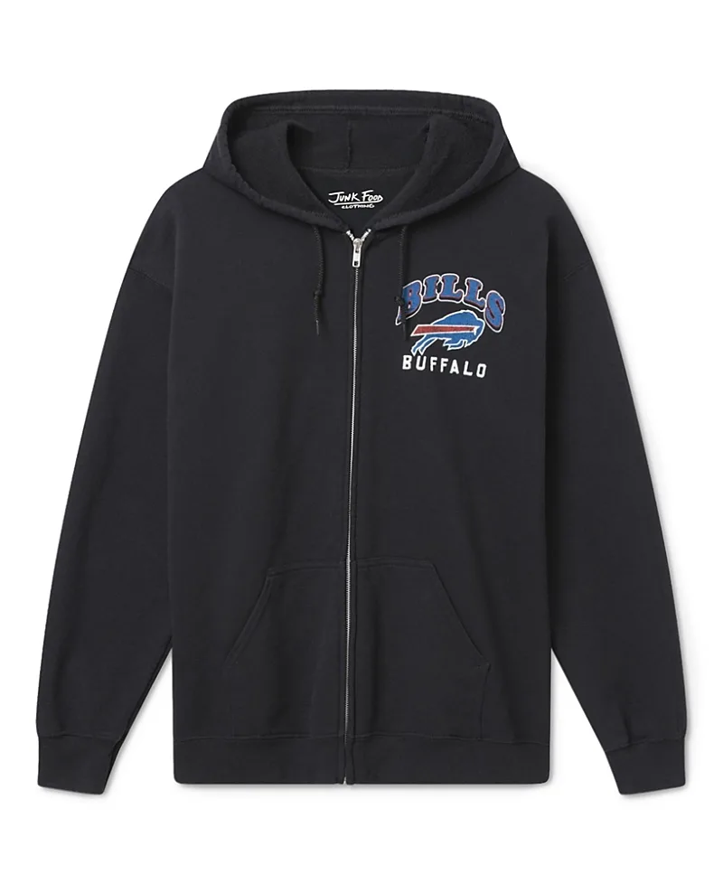 NFL Buffalo Bills City Edition Crest Zip Up Hoodie by Junk Food
