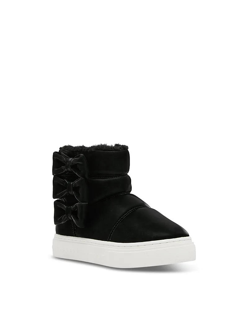 Jheart Bow Sneaker Booties by Steve Madden