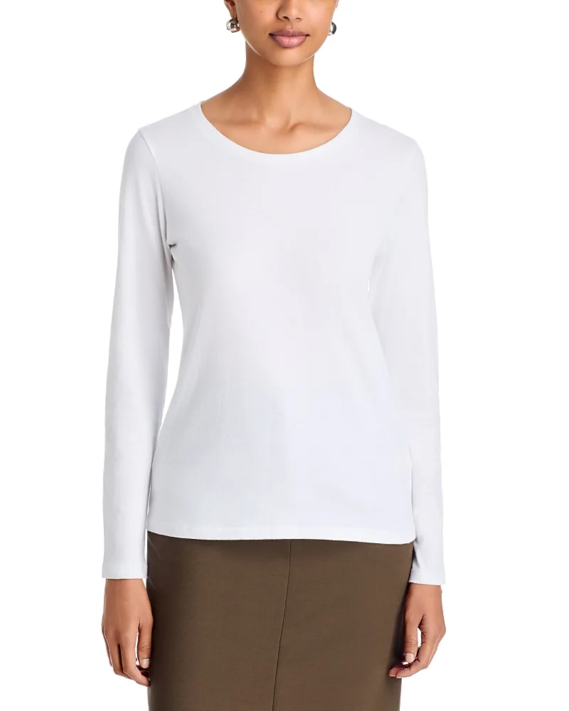 Filatures Long Sleeve Crewneck Tee by Majestic