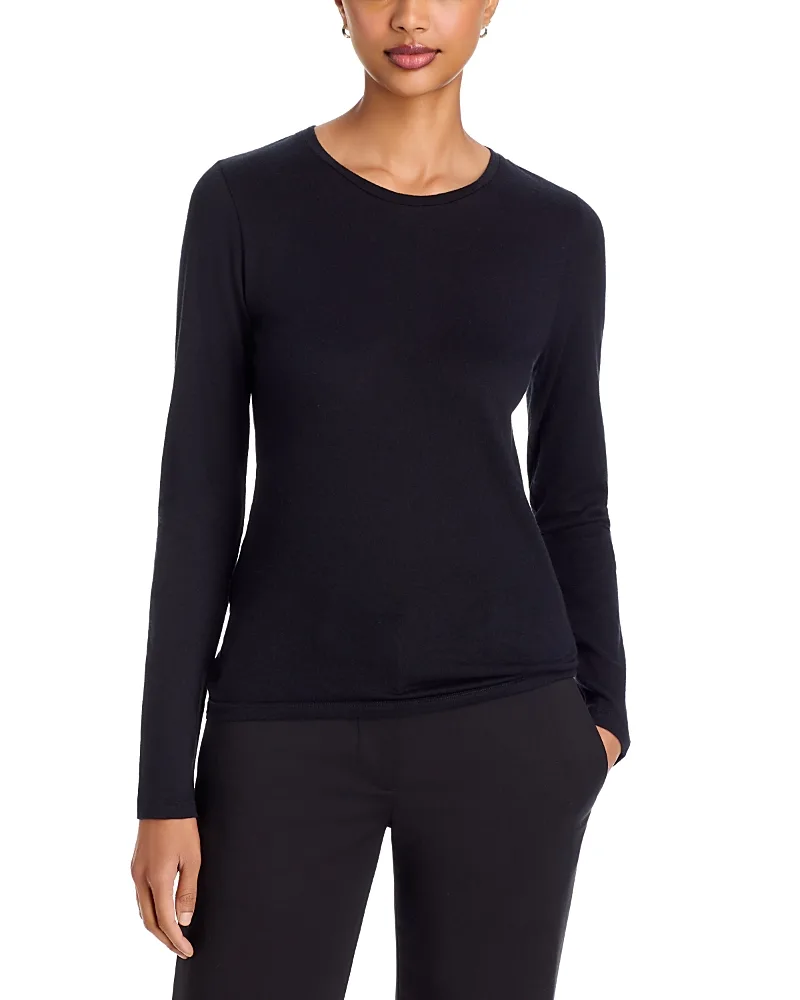 Long Sleeve Tee by Majestic