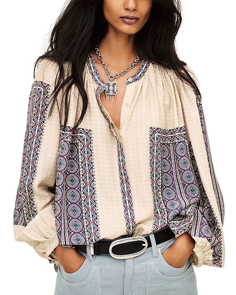 Olivio Relaxed Long Sleeve Shirt by Ba & sh