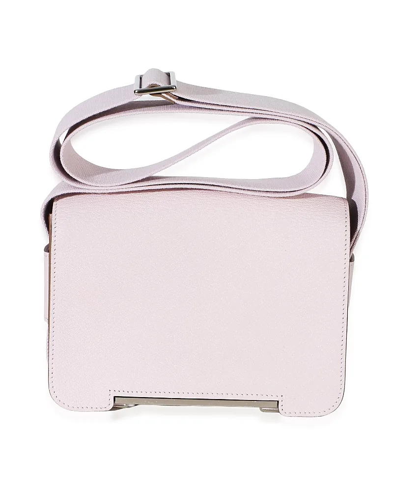 Pre-Owned Hermes Geta Leather Handbag by Hermes