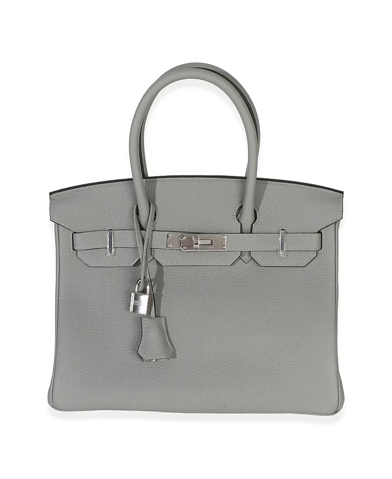Pre-Owned Birkin 30 Leather Handbag by Hermes
