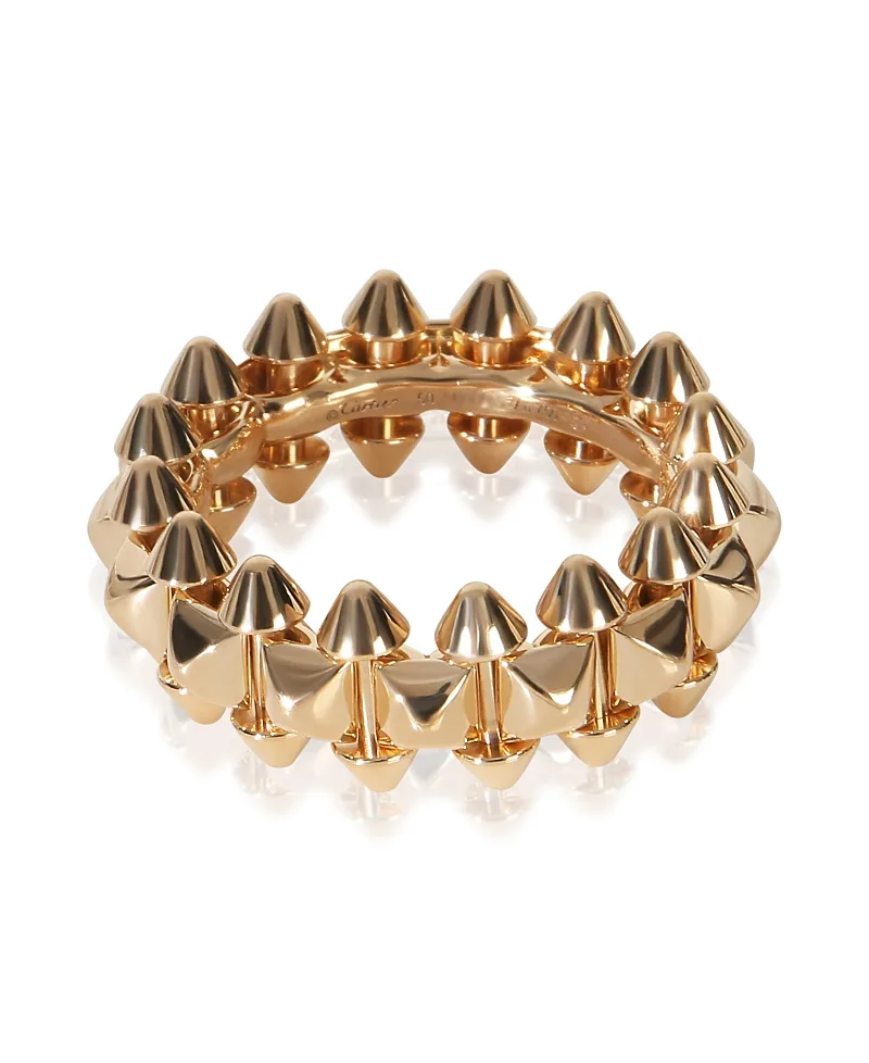 Pre-Owned Cartier Medium Model Clash De Cartier 18k Rose Gold Ring by Cartier's