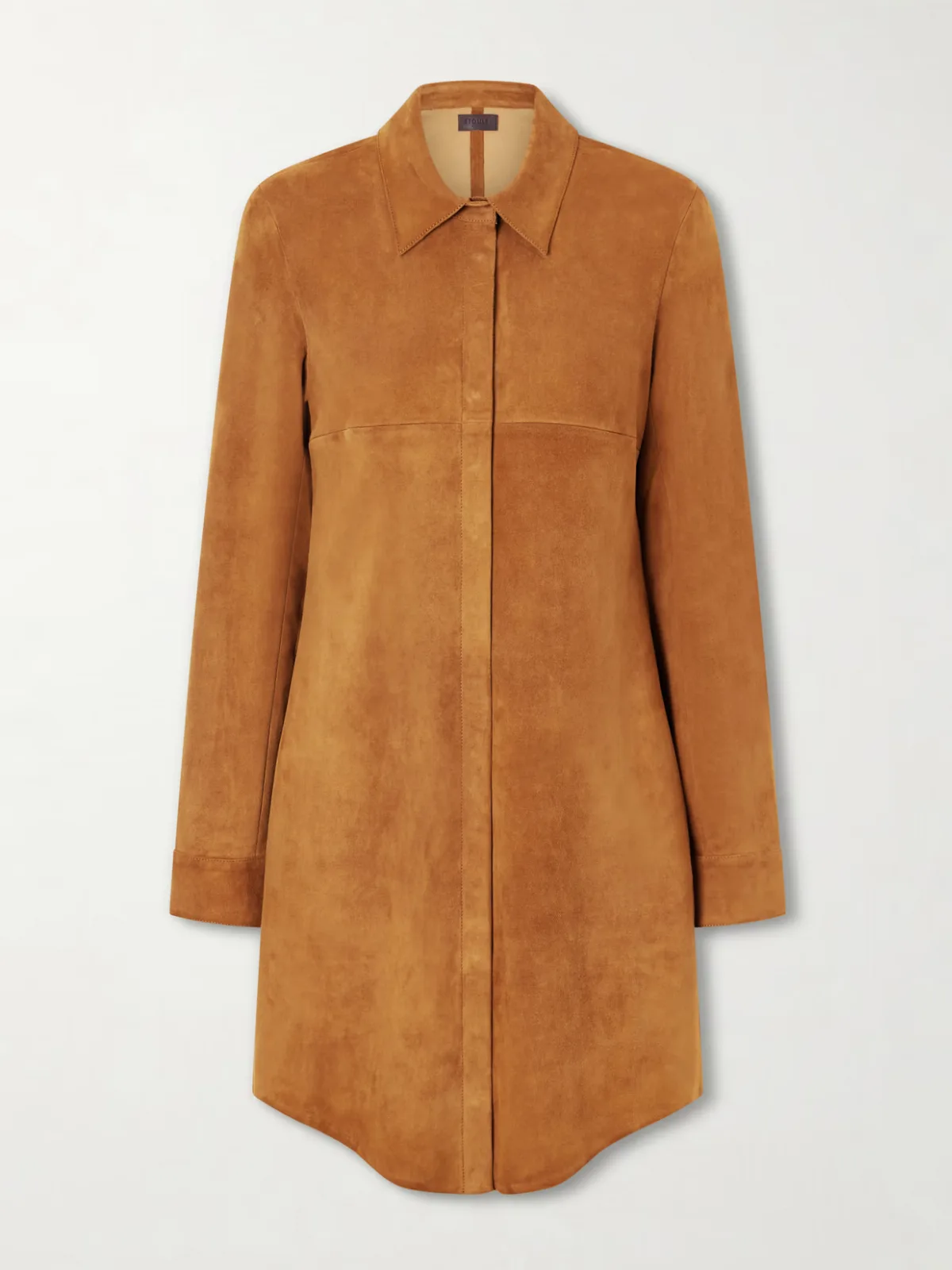 - Geraldine Suede Dress - by STOULS