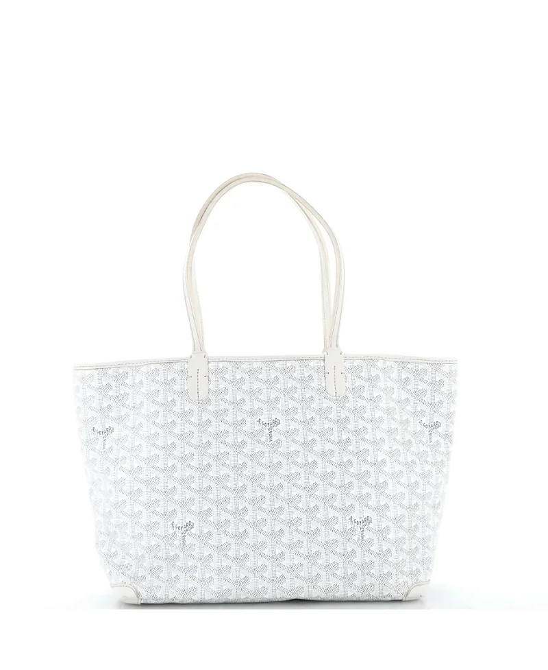 Pre-Owned Pm Artois Tote Coated Canvas by Pre-owned Goyard