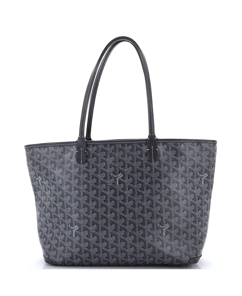 Pre-Owned Pm Artois Tote Coated Canvas by Pre-owned Goyard