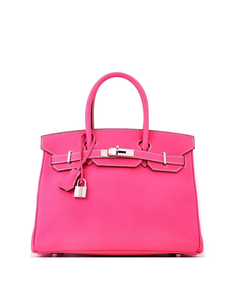 Pre-Owned Hermes Candy 30 Handbag Epsom by Hermes