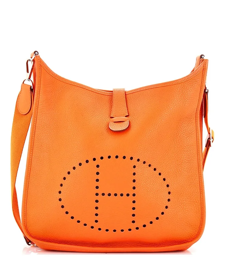Pre-Owned Hermes Gm Evelyne Bag Gen Iii Clemence by Hermes