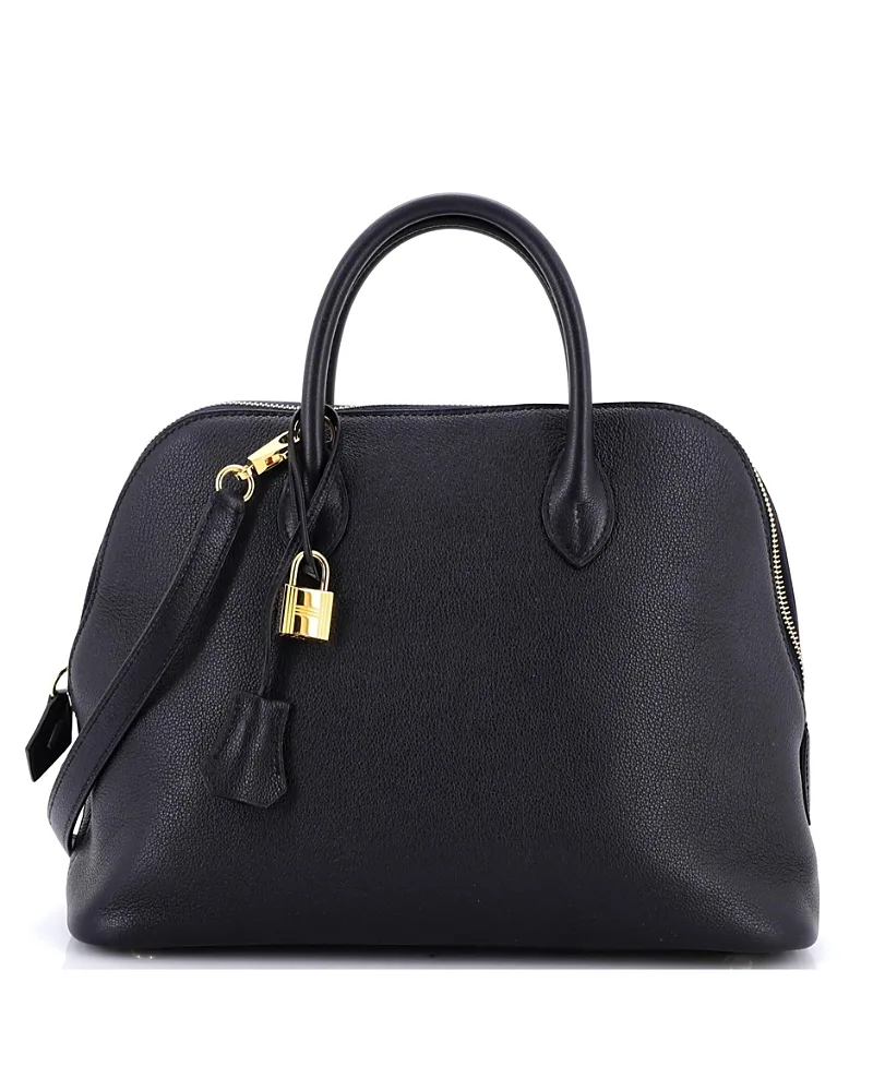Pre-Owned 30 Bolide 1923 Bag Novillo by Hermes