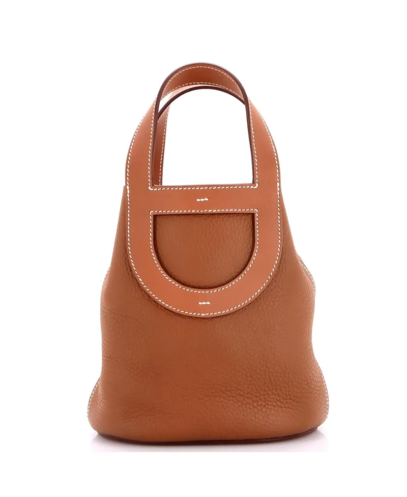 Pre-Owned Hermes 18 In-The-Loop Bag Clemence with Swift by Hermes