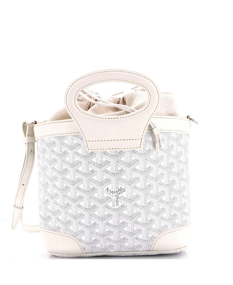 Pre-Owned Goyard Mini Beluga Bag Coated Canvas by Pre-owned Goyard