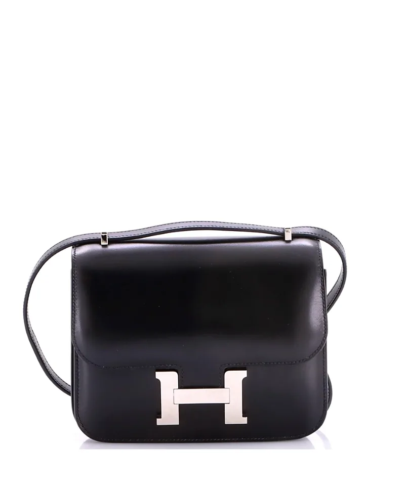 Pre-Owned 18 Constance Nm Bag Tadelakt by Hermes