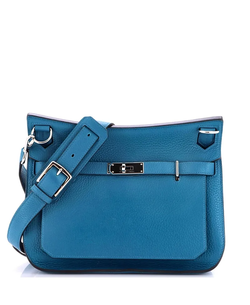Pre-Owned 28 Jypsiere Bag Clemence by Hermes