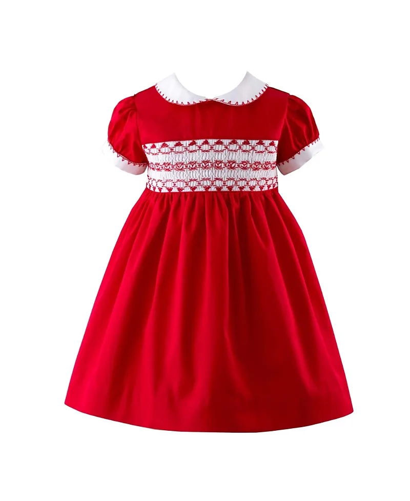 Classic Smocked Dress and Bloomers by Rachel Riley