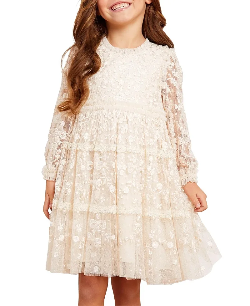 Celestia Ribbon Kids Dress by Needle & Thread