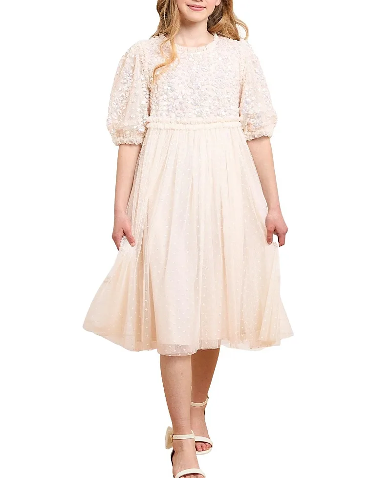 Confetti Bodice Kids Dress by Needle & Thread