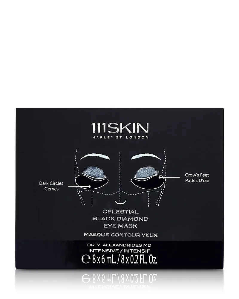Celestial Black Diamond Eye Mask by 111skin