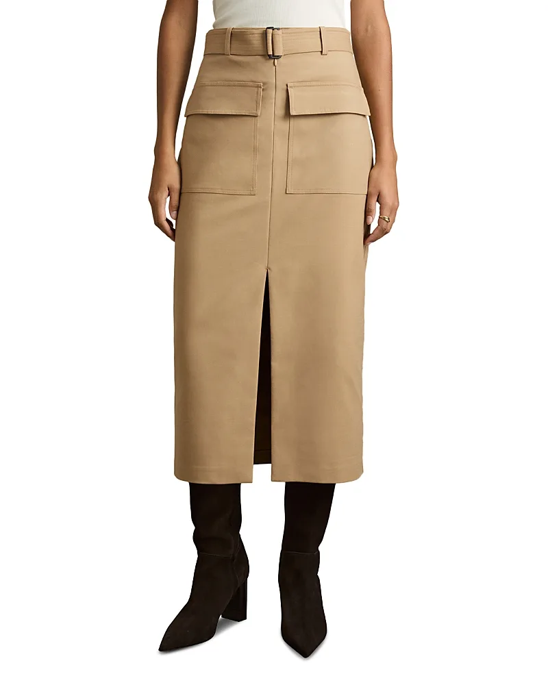 Oakley Midi Pencil Skirt by Reiss