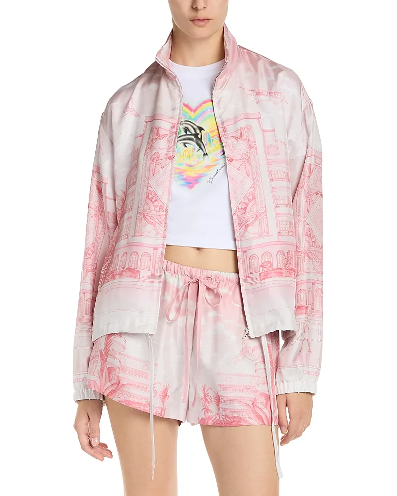 Silk Track Jacket by Casablanca