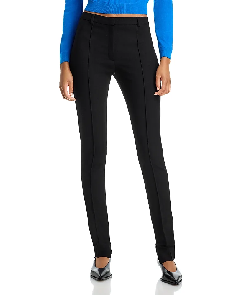 Seamed Skinny Leg Pants