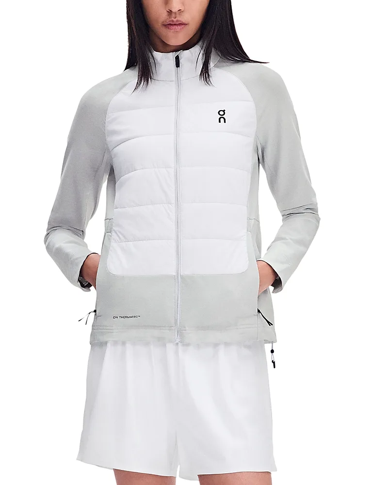 Weather Hybrid Mock Neck Thumb Hole Cuff Jacket by On