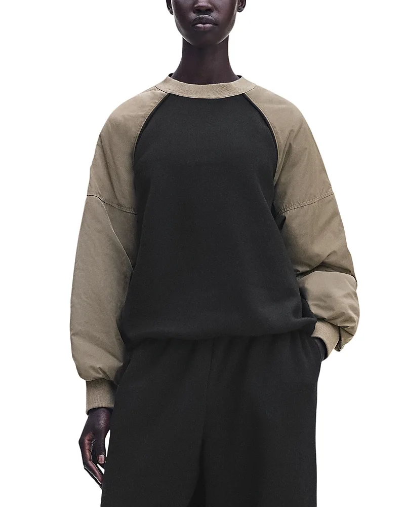 Colorblocked Oversized Crewneck Sweatshirt by On