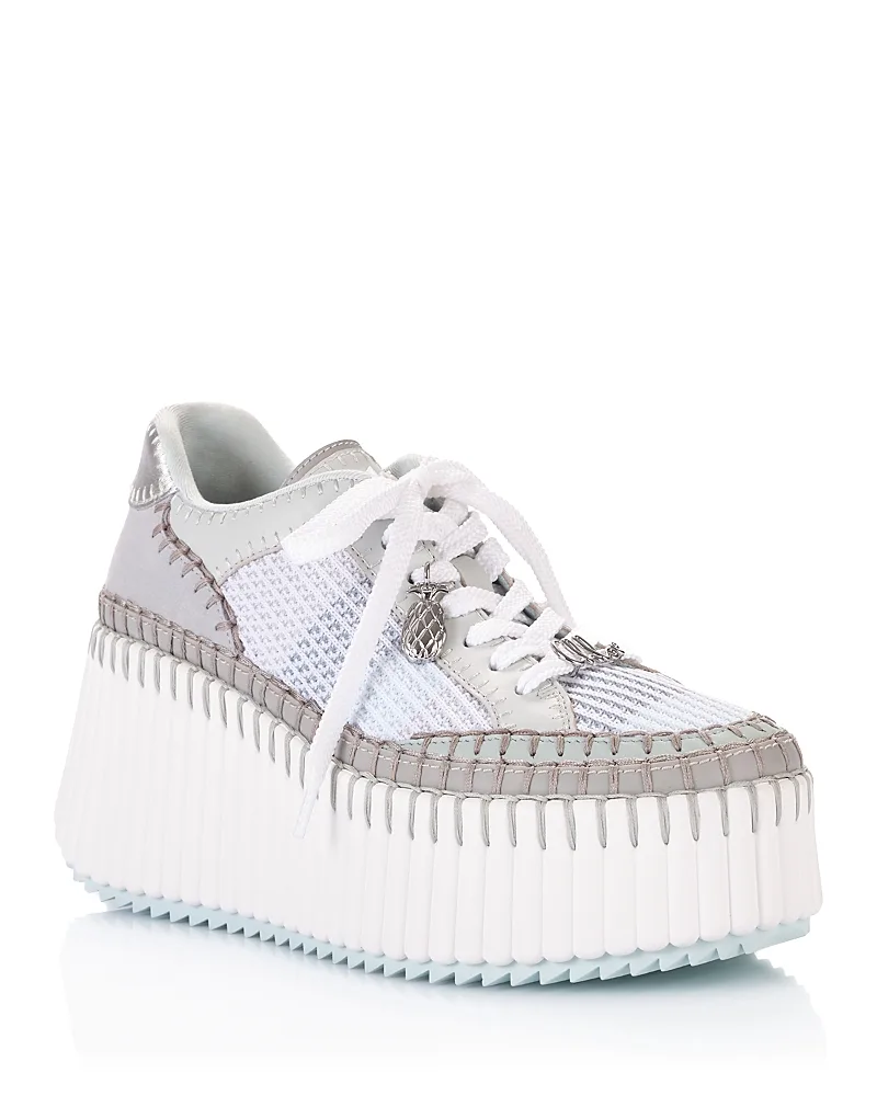 Nama Leather Platform Sneakers