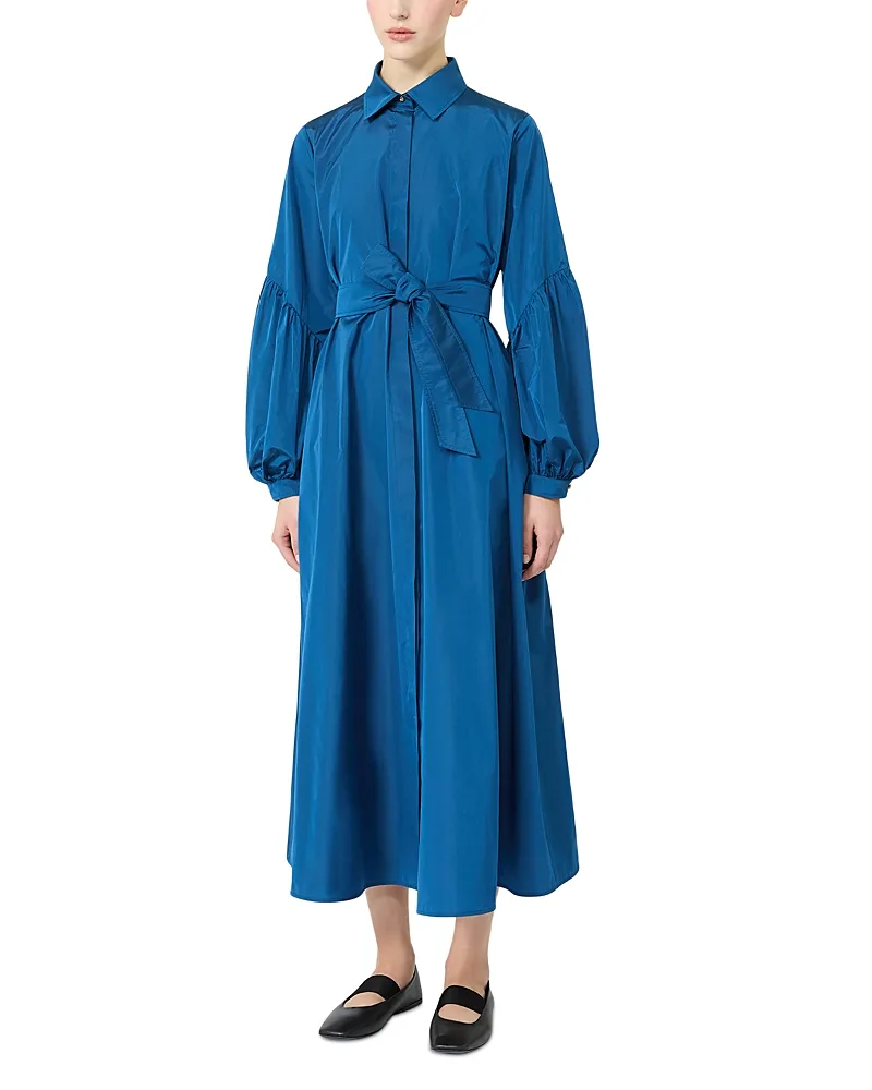 Mxmbaruffa Tie Waist Shirt Dress by Max Mara