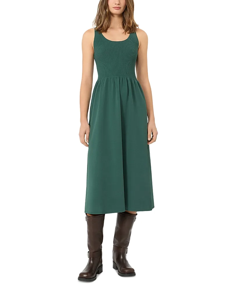Weekend Max Mara Wkdcalibri Ribbed Midi Dress by Max Mara