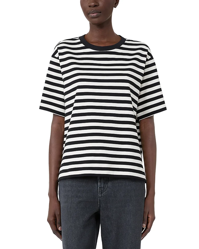 Weekend Max Mara Wkdmultid Cotton Crewneck Tee