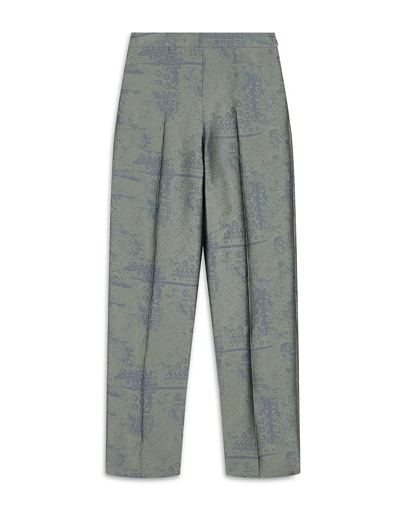 Emporio Armani Landscape Jacquard Creased Pants by Armani