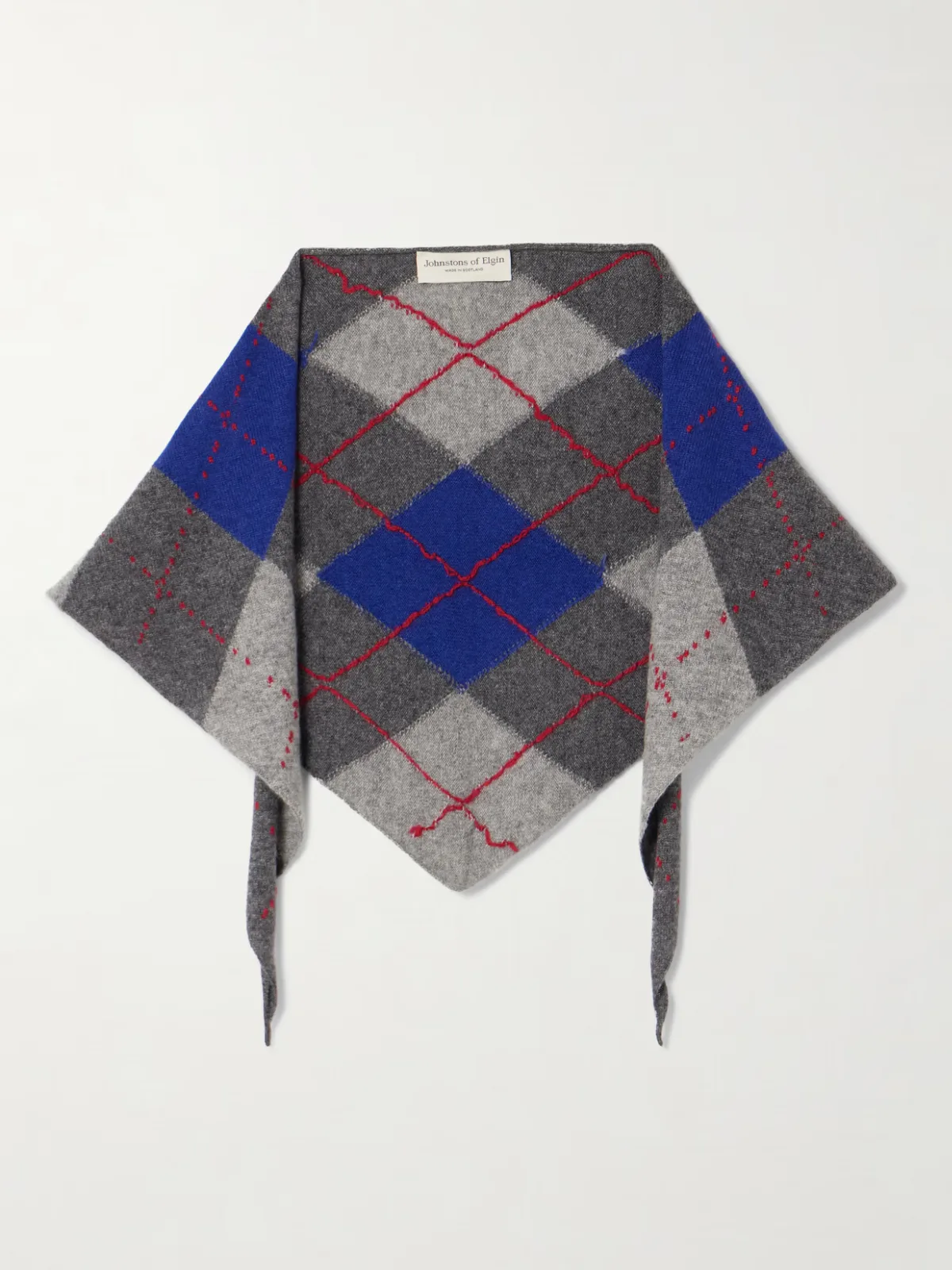 - Clan Argyle Cashmere Scarf -