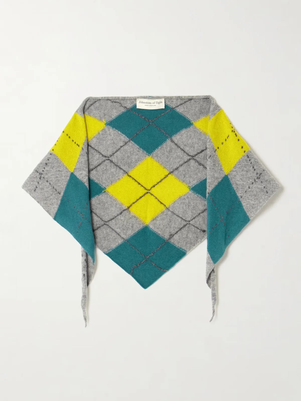 - Clan Argyle Cashmere Scarf -