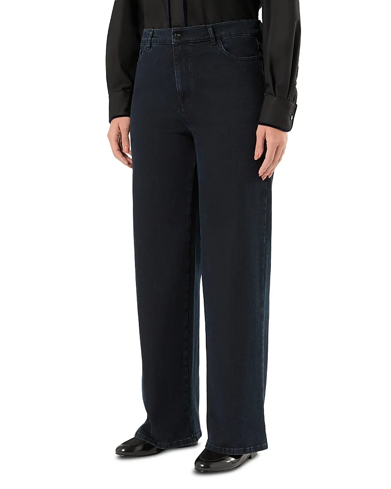 Mrsvodka Wide Leg Jeans by Marina Rinaldi