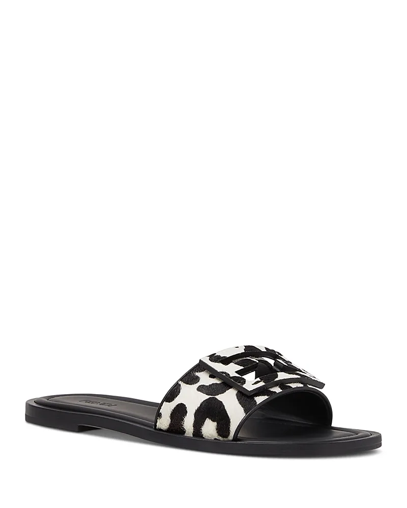 Tube Calf Hair Sandals by FENDI