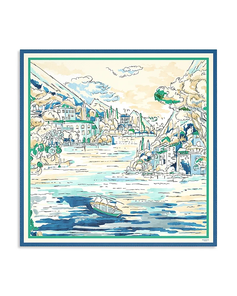Weekend Max Mara Mkaonesto Silk Print Scarf by Max Mara