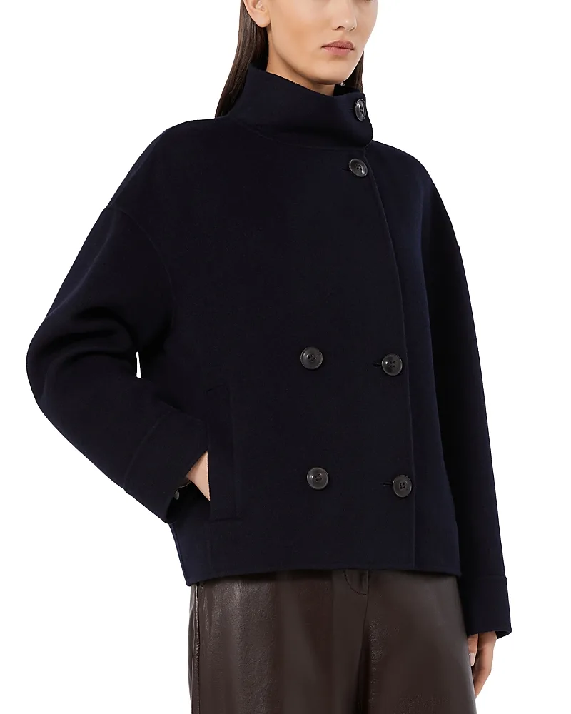 Mstaceri Wool Blend Pea Coat by Max Mara