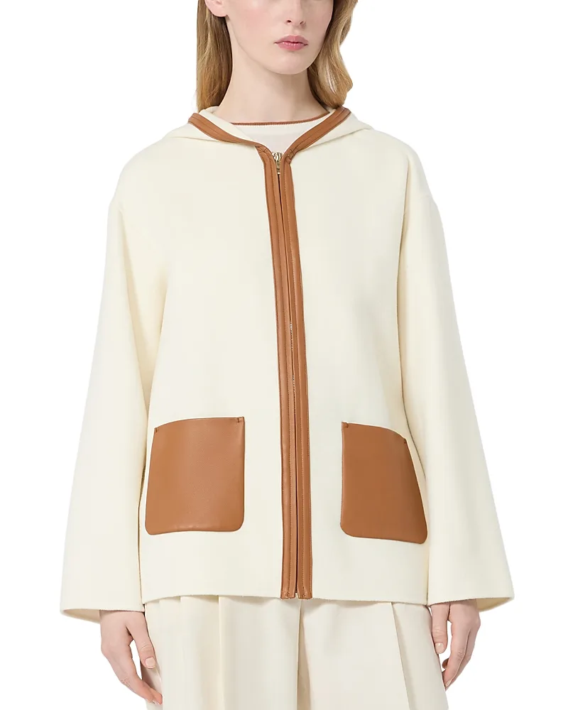 Mstcomica Wool Blend Hooded Coat