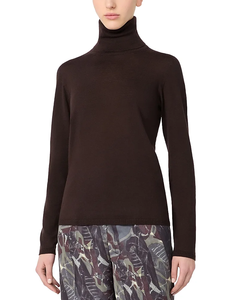 Mxmsaluto Wool Turtleneck Sweater by Max Mara