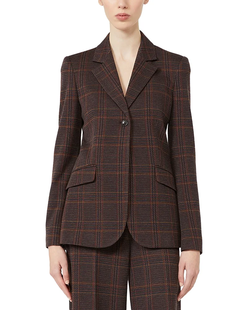 Mxmabate Single Breasted Blazer