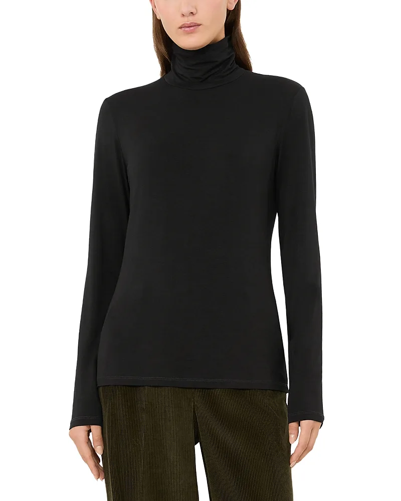 Weekend Max Mara Stretch Jersey Slim Fit Turtleneck