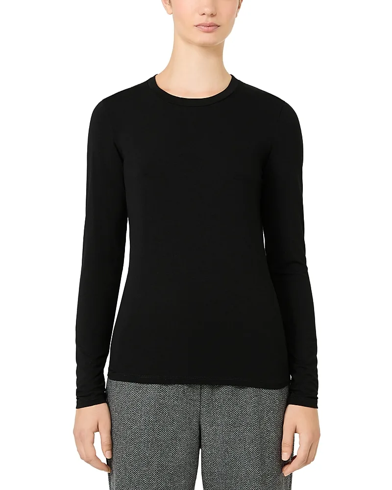 Weekend Max Mara Wkdmultie Crewneck Jersey Top