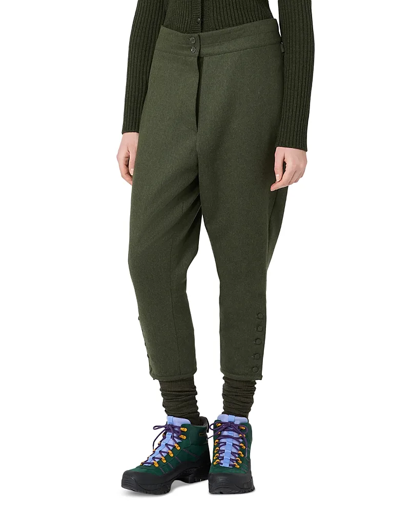 Weekend Max Mara Wkspiega Wool Blend Pants by Max Mara