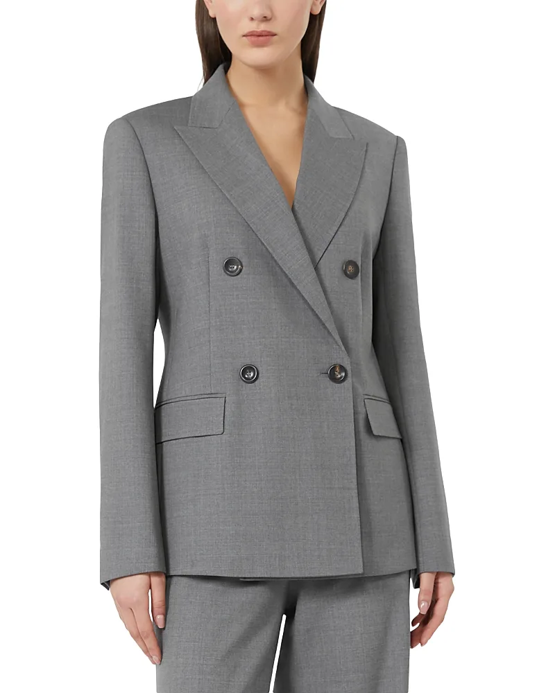 Max Mara Studio Mstgioiosa Wool Blend Blazer by Max Mara