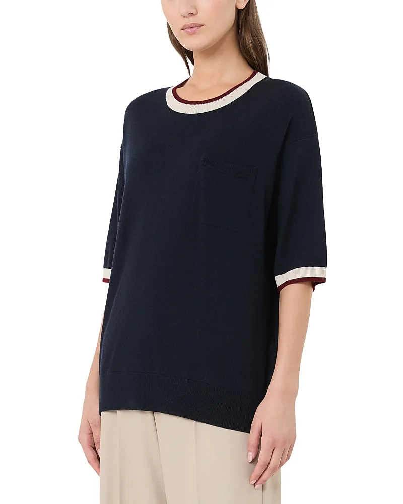 Max Mara Smmaurelia Wool Crewneck Sweater by Max Mara
