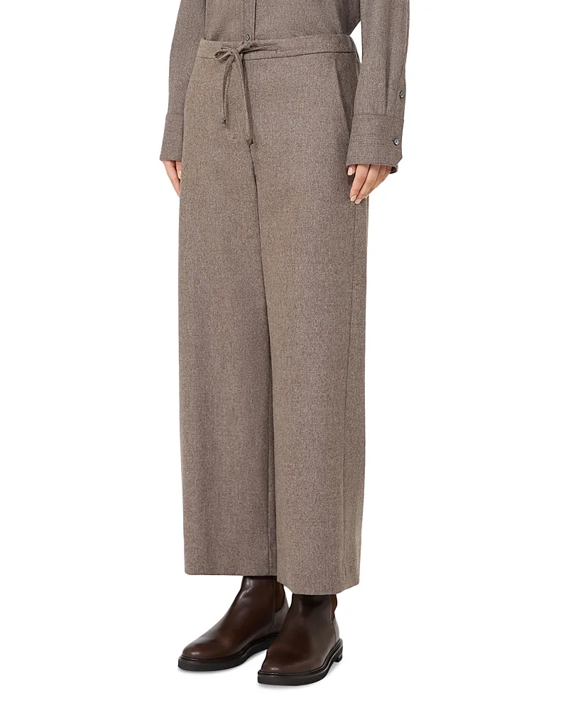 Max Mara Smmfloria Wool Blend Relaxed Pants