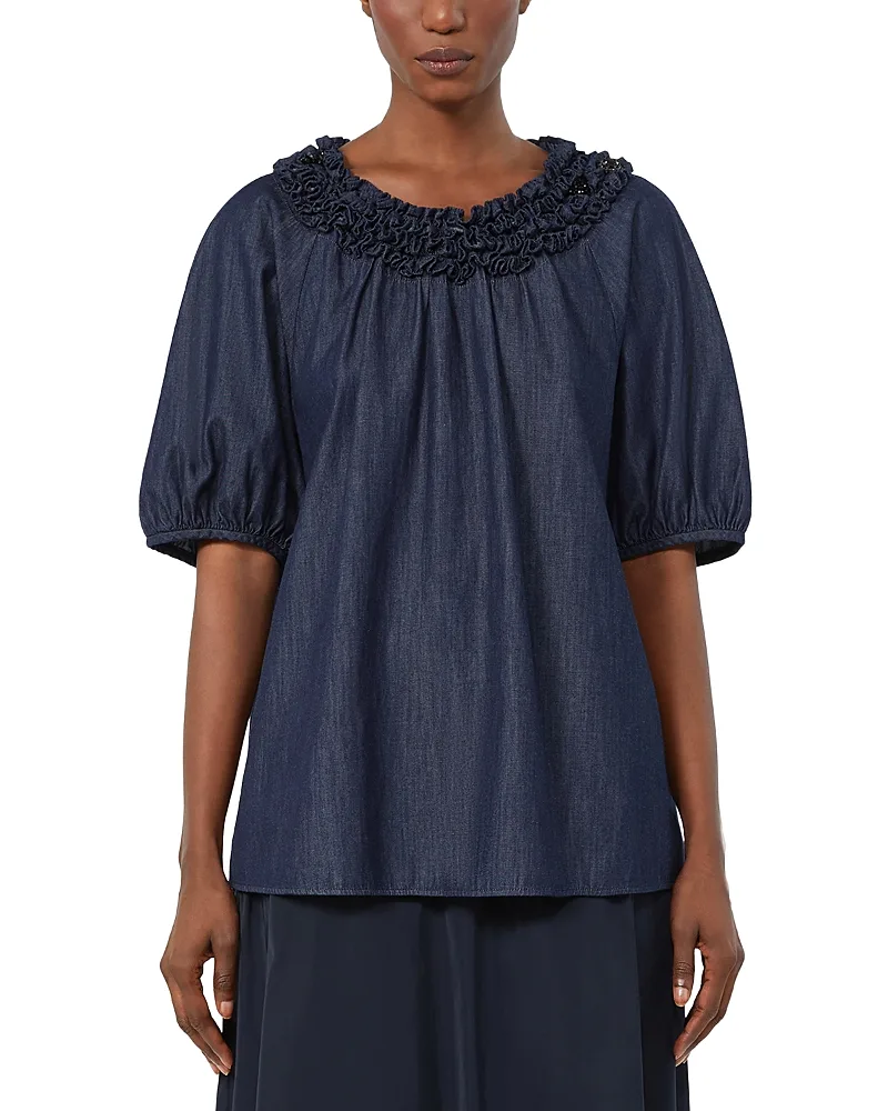 Max Mara Stmcatia Cotton Blouse by Max Mara
