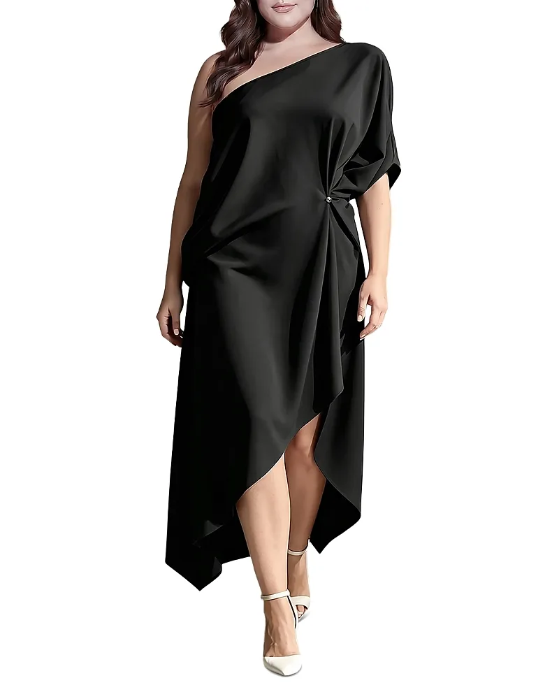 Asymmetrical One Shoulder Gown by Standards & Practices